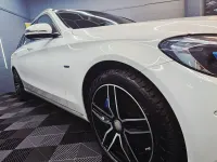 Begagnad Mercedes C350e 2016 Vit Kombi