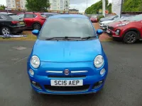 Used Fiat 500 S 69 HP (50 kW) 2015 Blue Hatchback