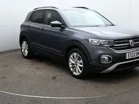 Usado VW T-Cross Active 110 HP (80 kW) 2021 Cinzento SUV