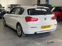 Used BMW 118 Sport Line 2016 White Hatchback