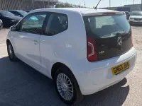 Used VW up! high up! 75 HP (55 kW) 2013 White Hatchback