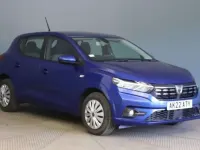 Used Dacia Sandero Comfort 91 HP (66 kW) 2022 Blue Hatchback