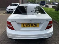 Usado Mercedes C220 AMG 2012 Branco Coupé