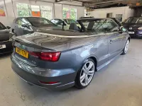 Used Audi A3 Cabriolet S-Line 150 HP (110 kW) 2017 Grey Cabriolet