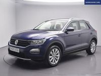 Used VW T-Roc SE 115 HP (84 kW) 2019 Blue SUV