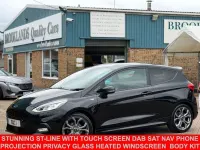Used Ford Fiesta ST-Line X 125 HP (91 kW) 2018 Black Hatchback