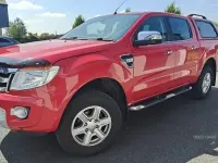 Used Ford Ranger Limited 2014 Red Pickup