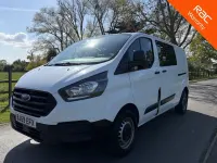 Usado Ford Transit Custom 130 HP (95 kW) 2019 Branco Van