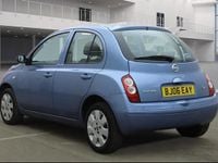 Used Nissan Micra SE 79 HP (58 kW) 2006 Blue Hatchback