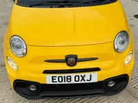 Used Abarth 595 Competizione 180 HP (132 kW) 2018 Yellow Hatchback