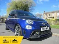 Used Abarth 595 Turismo 165 HP (121 kW) 2017 Black/blue Hatchback