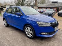 Used Skoda Fabia SE 60 HP (44 kW) 2021 Blue Hatchback