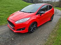 used Ford Fiesta 1.0 EcoBoost 140 Zetec S Red 3dr