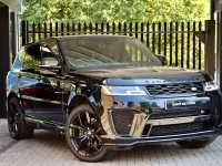 Used Land Rover Range Rover Sport SVR 575 HP (422 kW) 2021 Black SUV