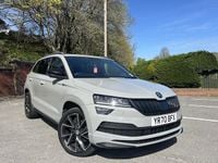 Used Skoda Karoq SportLine 190 HP (139 kW) 2020 Grey SUV