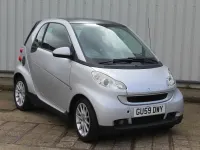 Used Smart ForTwo Coupé Passion 45 HP (33 kW) 2009 Silver Coupe
