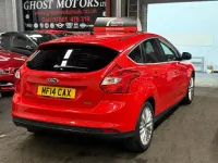 Used Ford Focus Zetec 98 HP (72 kW) 2014 Red Hatchback