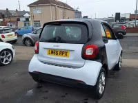 Used Smart ForTwo Coupé Passion 71 HP (52 kW) 2016 White Coupe