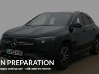 Used Mercedes EQA350 AMG line 214 kW (292 HP) 2022 Black SUV