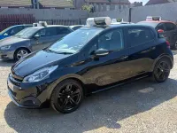 Used Peugeot 208 GT-line 2019 Black Hatchback