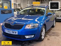 Used Skoda Octavia SE 184 HP (135 kW) 2013 Blue Estate