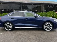 Ny Audi A3 S-Line 2026 Blå Halvkombi