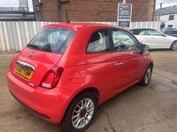 Used Fiat 500 Pop Star 69 HP (50 kW) 2017 Pink Hatchback