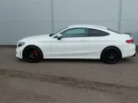 Used Mercedes C200 AMG line 184 HP (135 kW) 2019 White Coupe