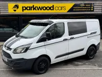 Used Ford Transit Custom 105 HP (77 kW) 2018 White Van