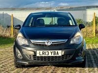 Used Vauxhall Corsa Edition 83 HP (61 kW) 2013 Black Hatchback
