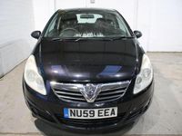Begagnad Vauxhall Corsa Active 59 HK (43 kW) 2009 Svart Halvkombi