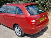 Used Skoda Fabia SE 2014 Red Estate