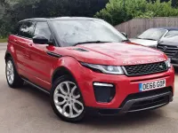 Used Land Rover Range Rover evoque HSE Dynamic 2016 Red Estate