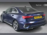Used Audi A3 S-Line 147 HP (108 kW) 2023 Blue Sedan
