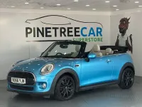 Used Mini Cooper Cabriolet 136 HP (100 kW) 2016 Blue Cabriolet