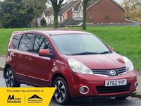 Begagnad Nissan Note N-TEC 2012 Röd Halvkombi