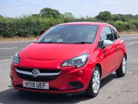 Used Vauxhall Corsa 70 HP (51 kW) 2015 Red Hatchback