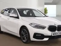 Used BMW 118 Sport Line 140 HP (102 kW) 2020 White Hatchback