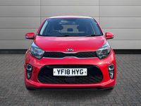 Used Kia Picanto 84 HP (61 kW) 2018 Red Hatchback