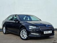 Used Skoda Superb SE 150 HP (110 kW) 2020 Black Hatchback