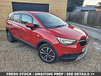 Used Vauxhall Crossland X Elite 130 HP (95 kW) 2019 Red SUV