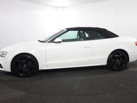 Used Audi A5 Cabriolet S-Line 225 HP (165 kW) 2013 White Cabriolet
