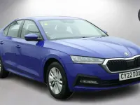 Begagnad Skoda Octavia SE Technology 110 HK (80 kW) 2022 Blå Halvkombi