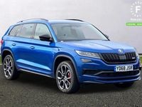 Used Skoda Kodiaq vRS 239 HP (175 kW) 2019 Blue SUV