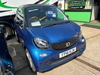 Used Smart ForTwo Coupé Passion 71 HP (52 kW) 2016 Blue Coupe