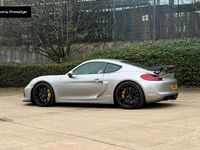 Used Porsche Cayman GT4 385 HP (283 kW) 2016 Silver Coupe