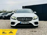 Used Mercedes E200 AMG line 150 HP (110 kW) 2018 White Sedan
