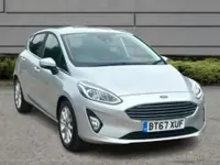Used Ford Fiesta Titanium 99 HP (72 kW) 2017 Silver Hatchback