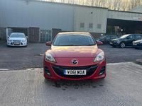 Begagnad Mazda 3 115 HK (84 kW) 2011 Röd Halvkombi