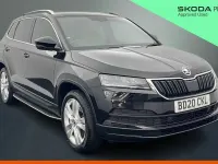 Used Skoda Karoq SE L 110 HP (80 kW) 2020 Black magic pearl effect SUV